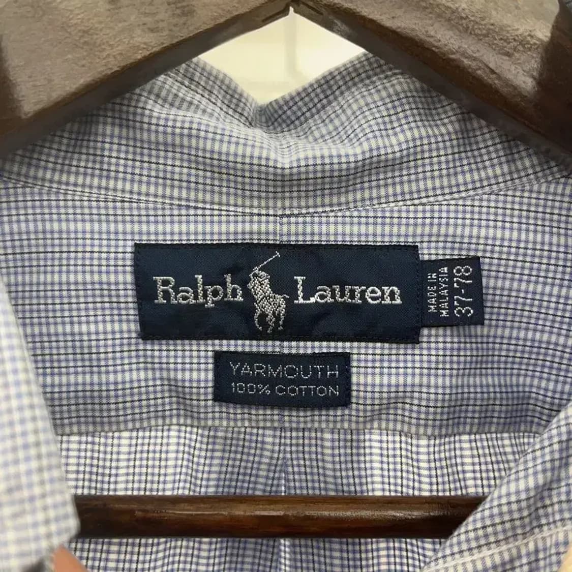 폴로 랄프로렌 YARMOUTH 모던 시크 체크 셔츠 105 C08407 상품이미지5