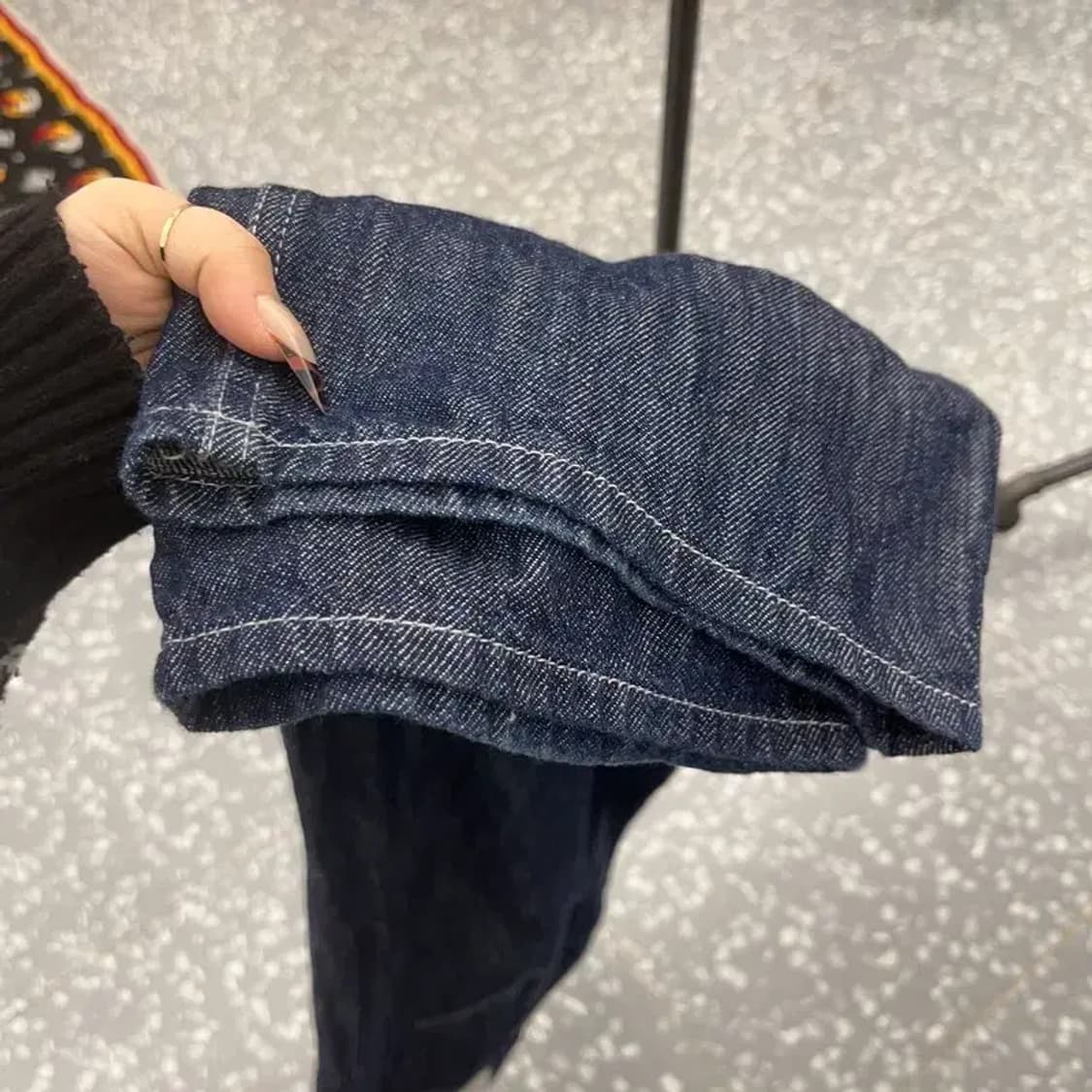 플랙진 MAISON 빈티지무드 와이드 데님팬츠 25인치 C08423 상품이미지7