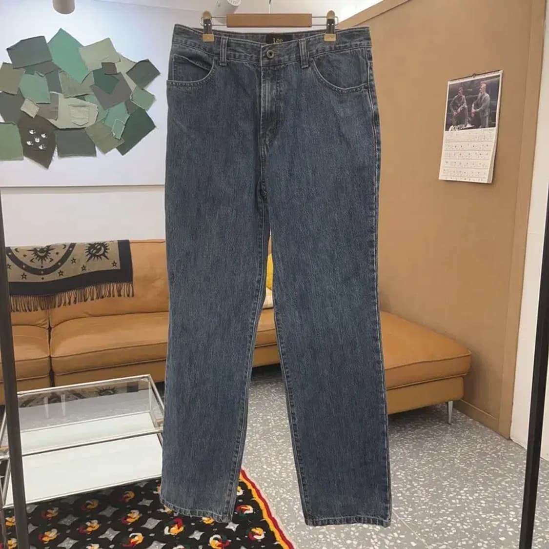 리 LEE 올드스쿨 빈티지 캐주얼 워싱 데님팬츠 78 C08425 상품이미지3