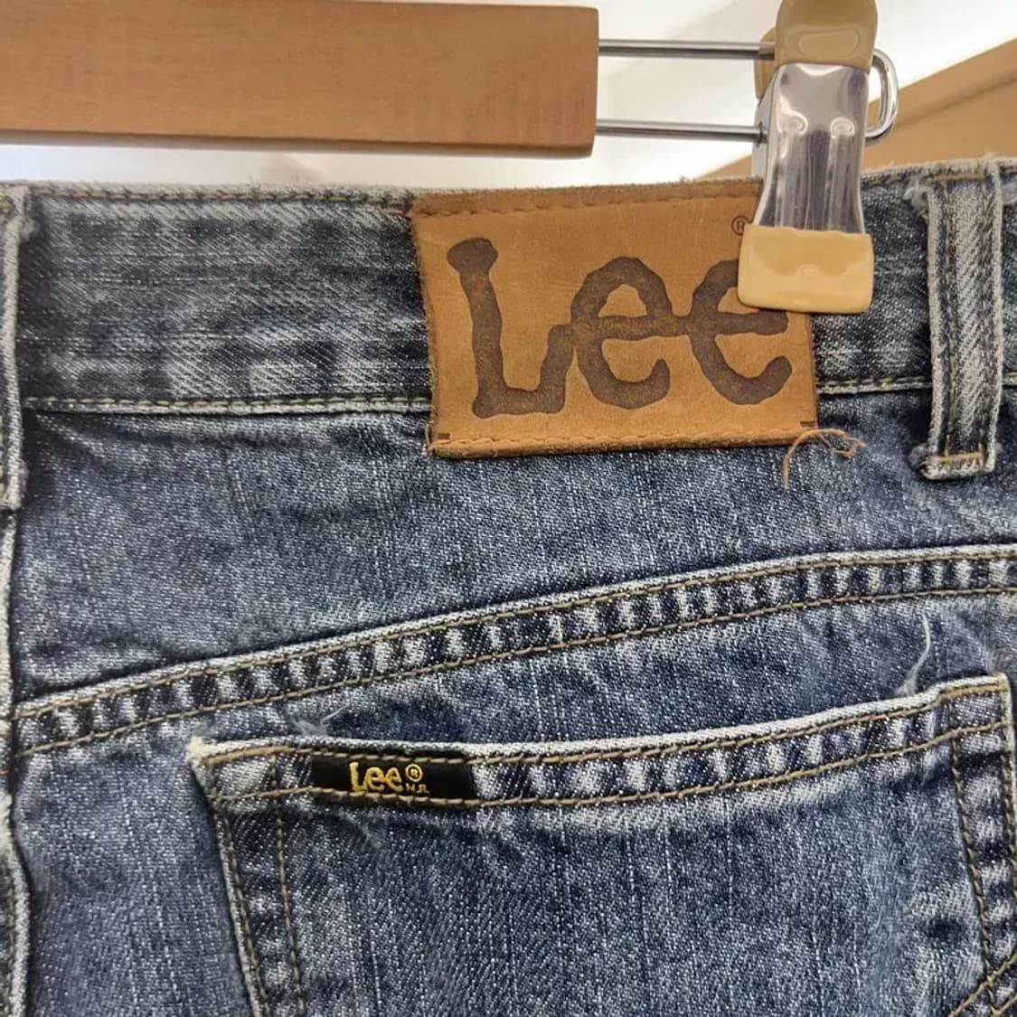 리 LEE 올드스쿨 빈티지 캐주얼 워싱 데님팬츠 78 C08425 상품이미지5