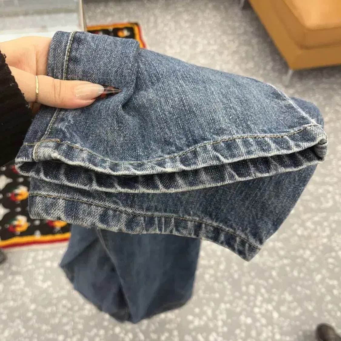 리 LEE 올드스쿨 빈티지 캐주얼 워싱 데님팬츠 78 C08425 상품이미지7