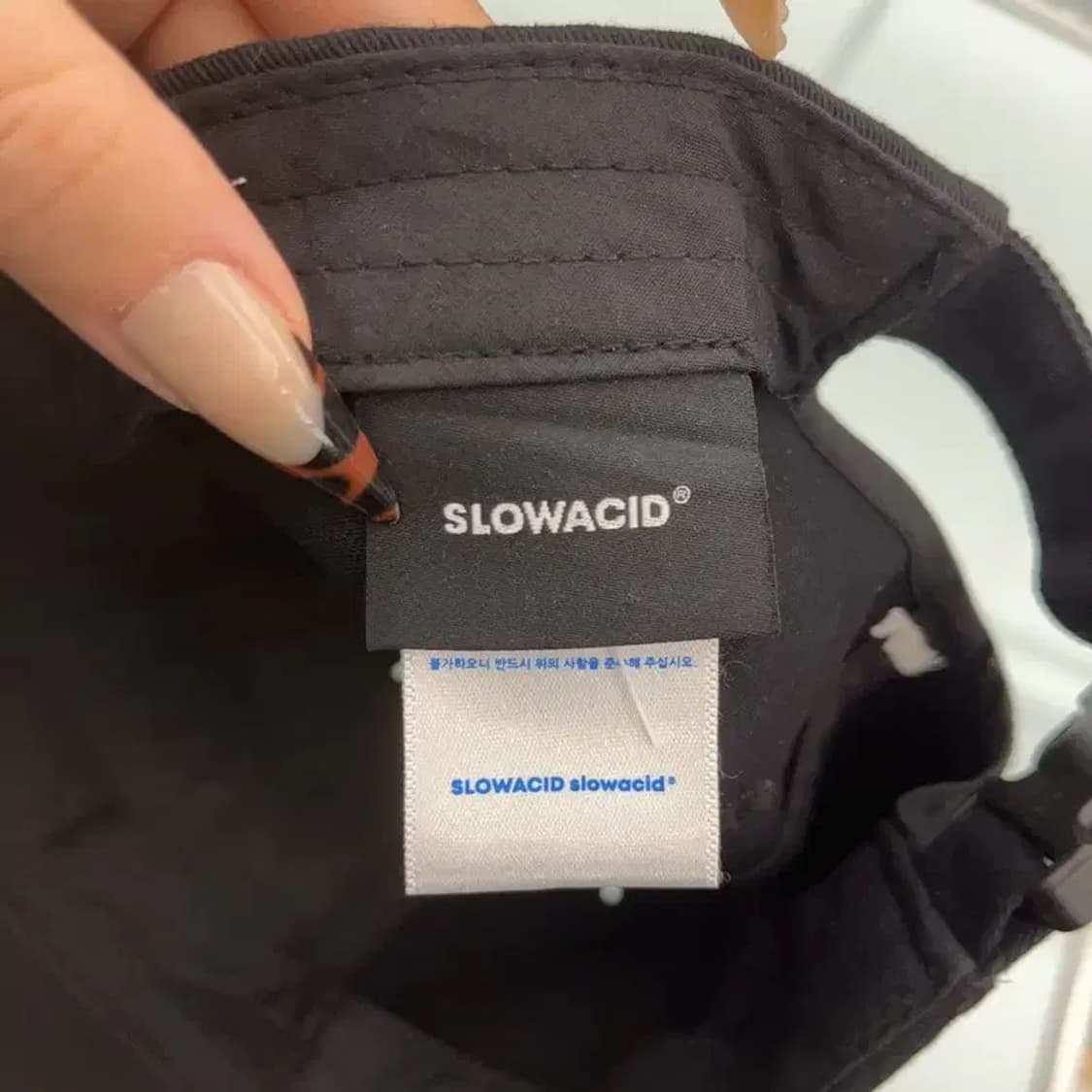 슬로우애시드 사이드로고 모던캐주얼 빈티지 볼캡 C08437 상품이미지4