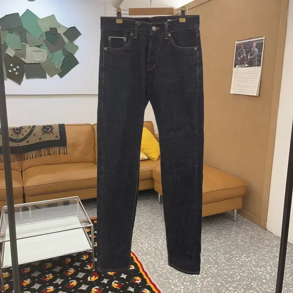 데님 인디고 마스터 빈티지 셀비지 데님팬츠 30인치 C08426 상품이미지3