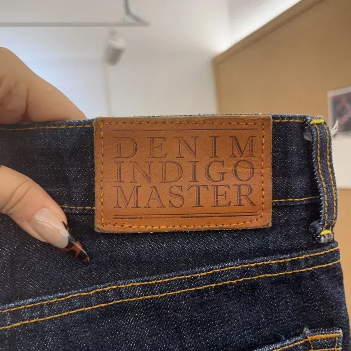 데님 인디고 마스터 빈티지 셀비지 데님팬츠 30인치 C08426 상품이미지5
