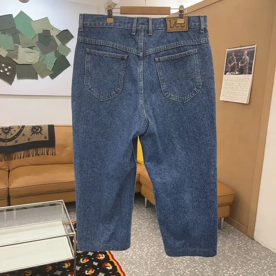 리 LEE 올드스쿨 모던캐주얼 일자핏 데님팬츠 34인치 C08428 상품이미지4