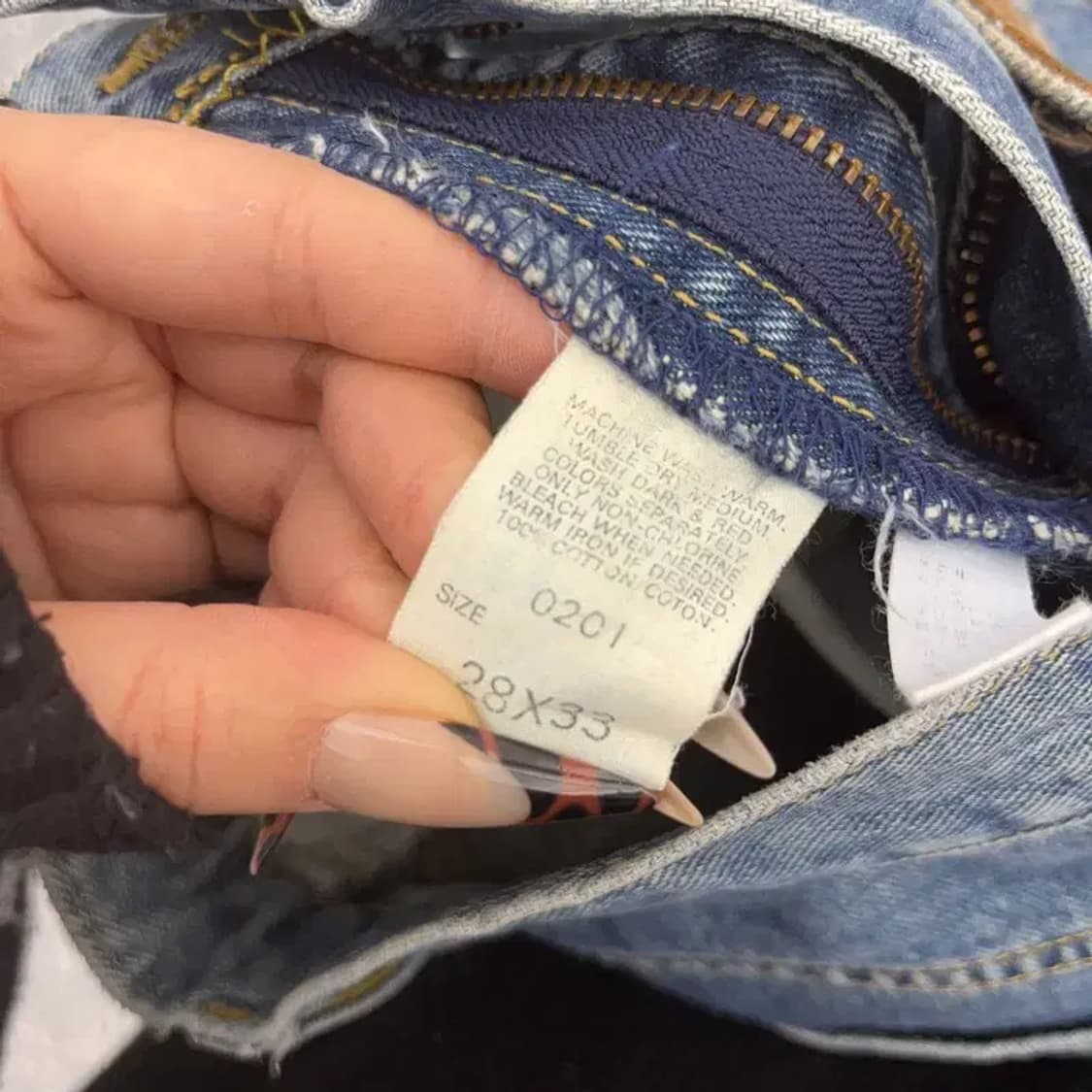 리바이스 올드스쿨 빈티지 모던캐주얼 데님팬츠 28인치 C08432 상품이미지7