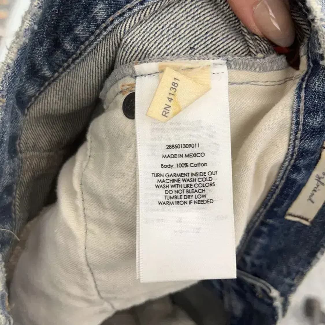 데님 앤 서플라이 빈티지 데미지 디스트로이드 데님팬츠 C08430 상품이미지4