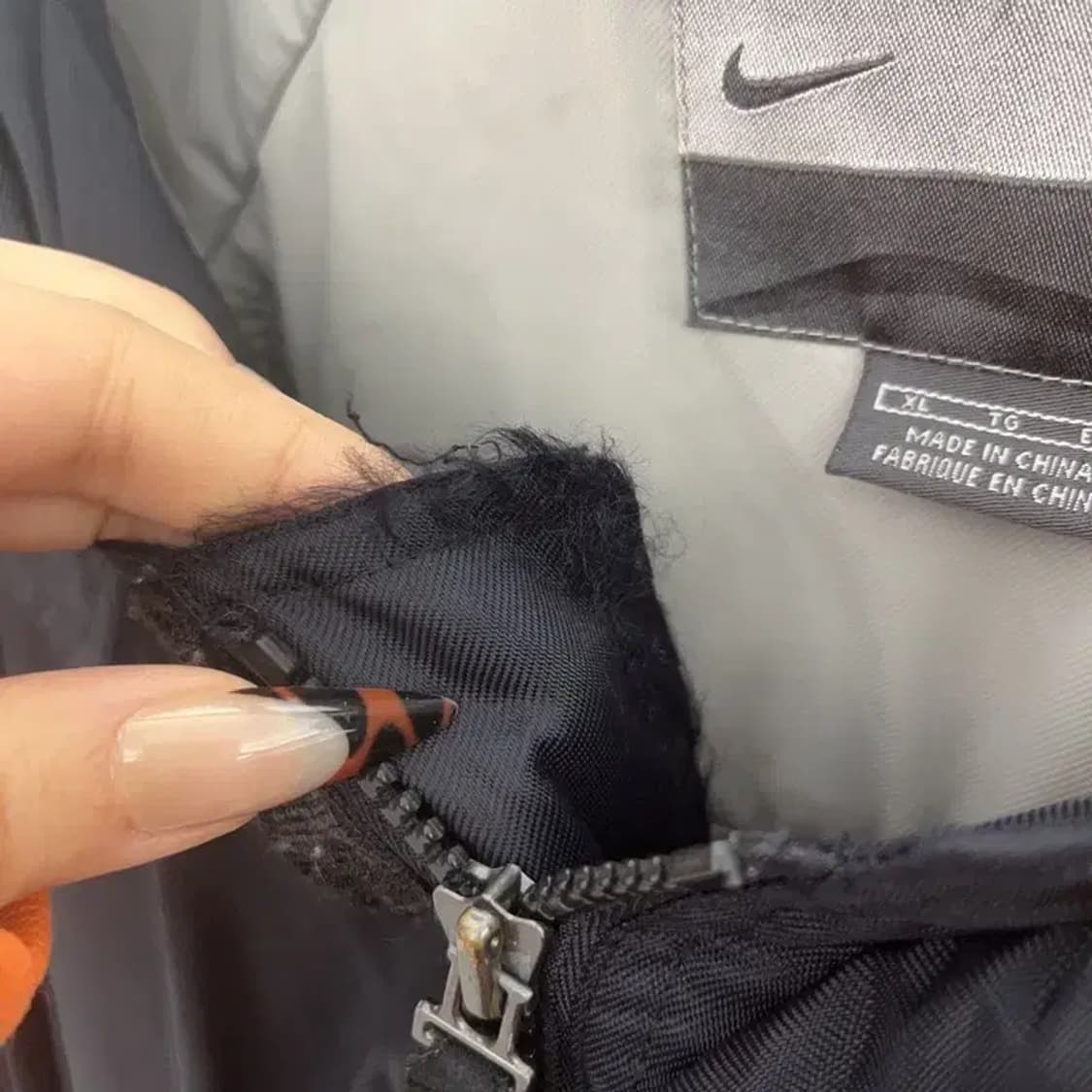 나이키 재팬 올드스쿨 오버핏 양털 돕바 점퍼 자켓 XL C08442 상품이미지7