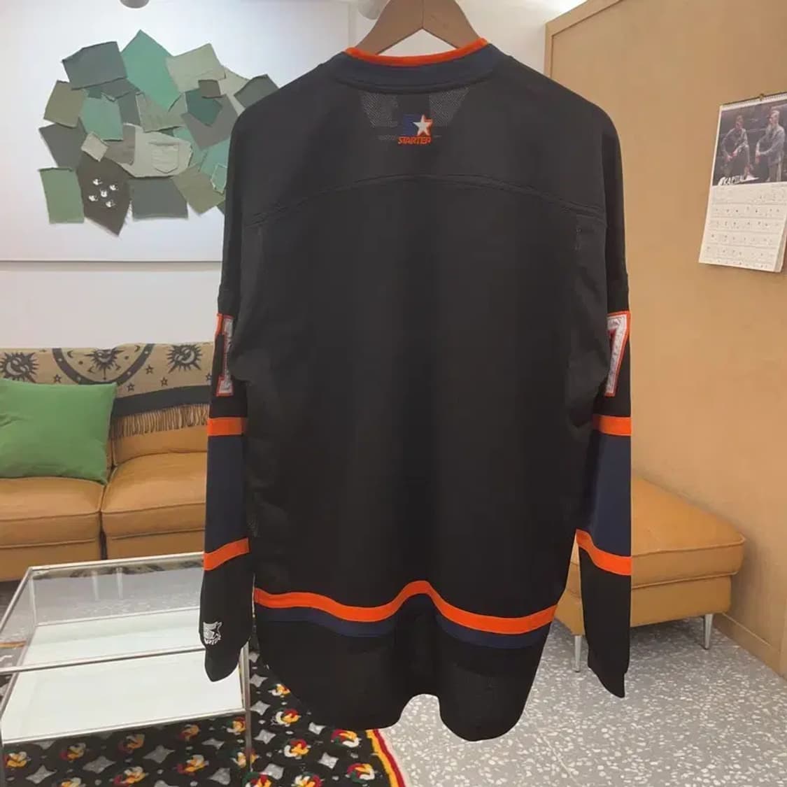 스타터 올드스쿨 팀져지 오버핏 스포티 롱슬리브 L C08455 상품이미지4