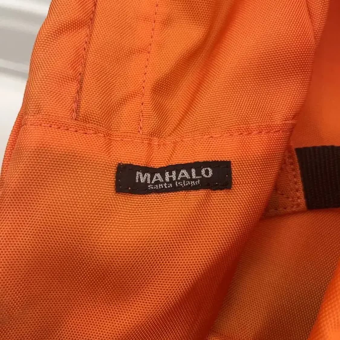 캡틴 산타 Y2K 올드스쿨 오렌지 프린팅 백팩 C08472 상품이미지5