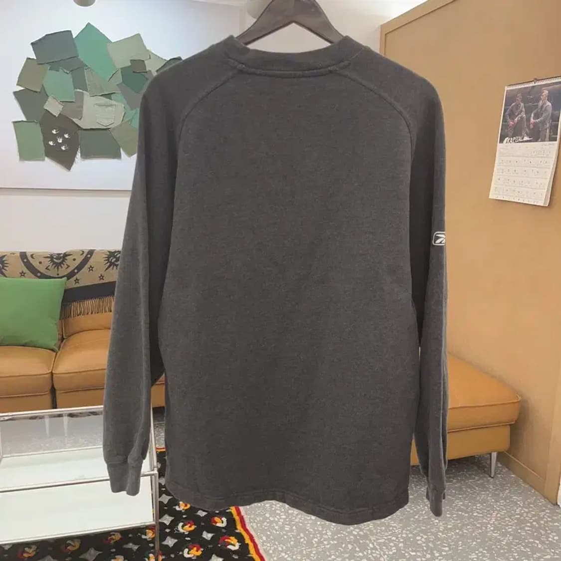 리복 NFL 어센틱 빈티지 약기모 오버핏 맨투맨 105 C08460 상품이미지4