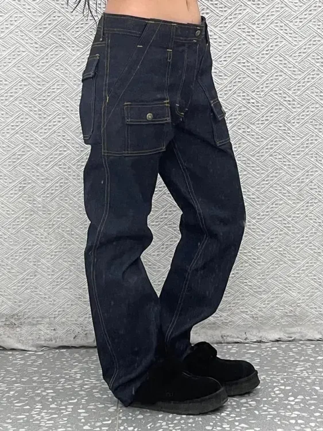 궁호 USA 멀티포켓 워크 데님팬츠 청바지 32인치 C08466 상품이미지1