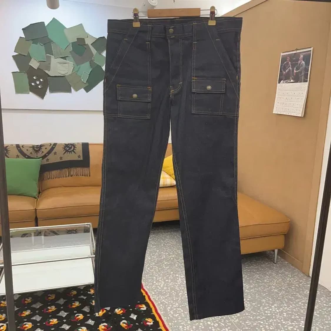 궁호 USA 멀티포켓 워크 데님팬츠 청바지 32인치 C08466 상품이미지3