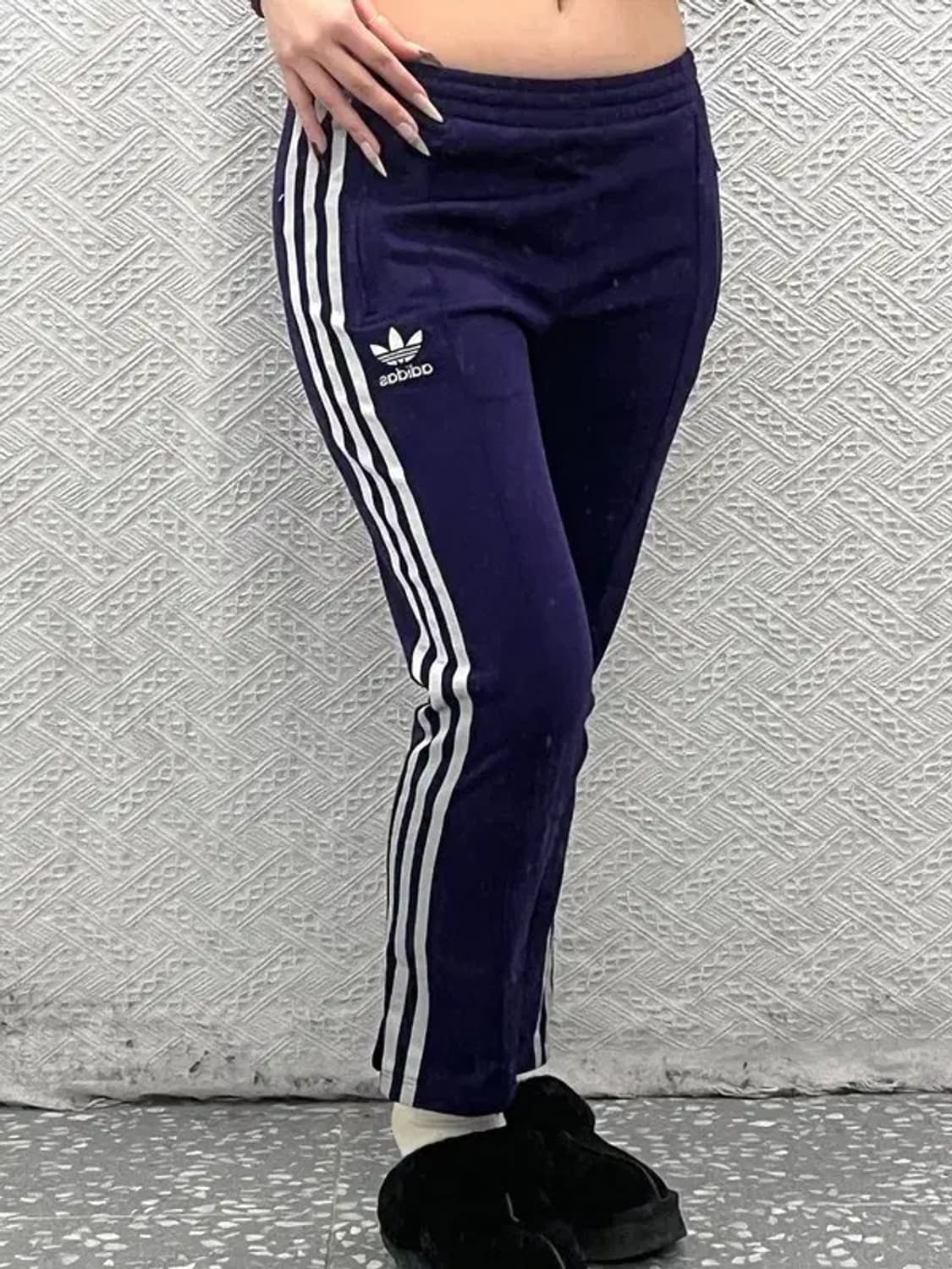 아디다스 Y2K 빈티지 파이어버드 퍼플 트랙팬츠 90 C08470 상품이미지2