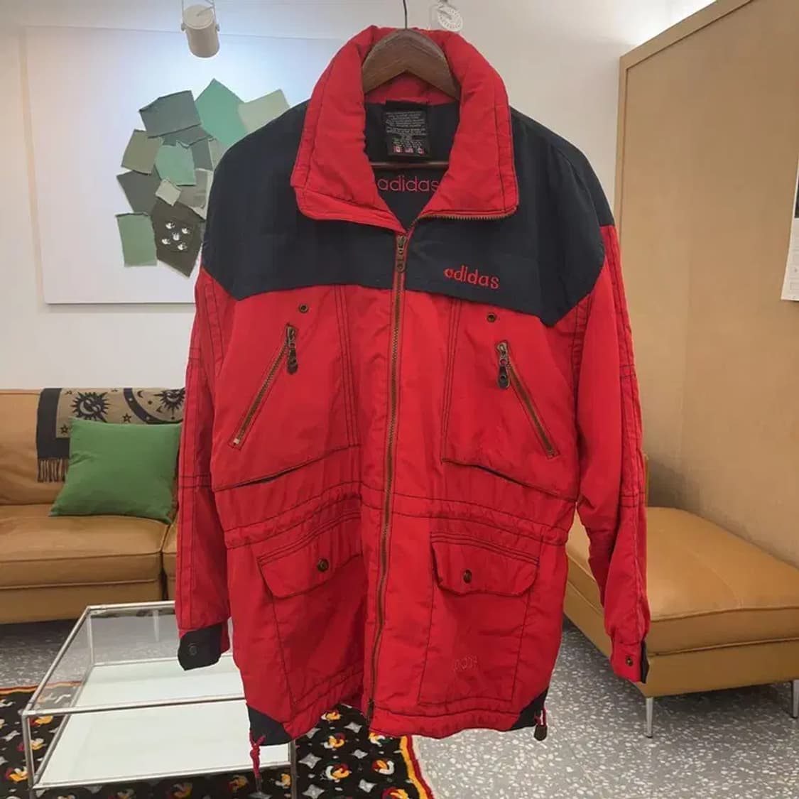 아디다스 올드스쿨 스펠아웃 멀티포켓 워크 바람막이 105 C08441 상품이미지3