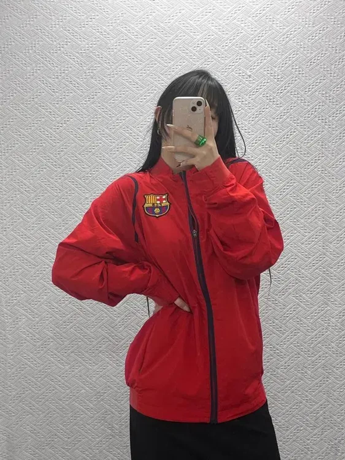 나이키 FC바르셀로나 축구 유니폼 바람막이 자켓 L C08444 상품이미지1