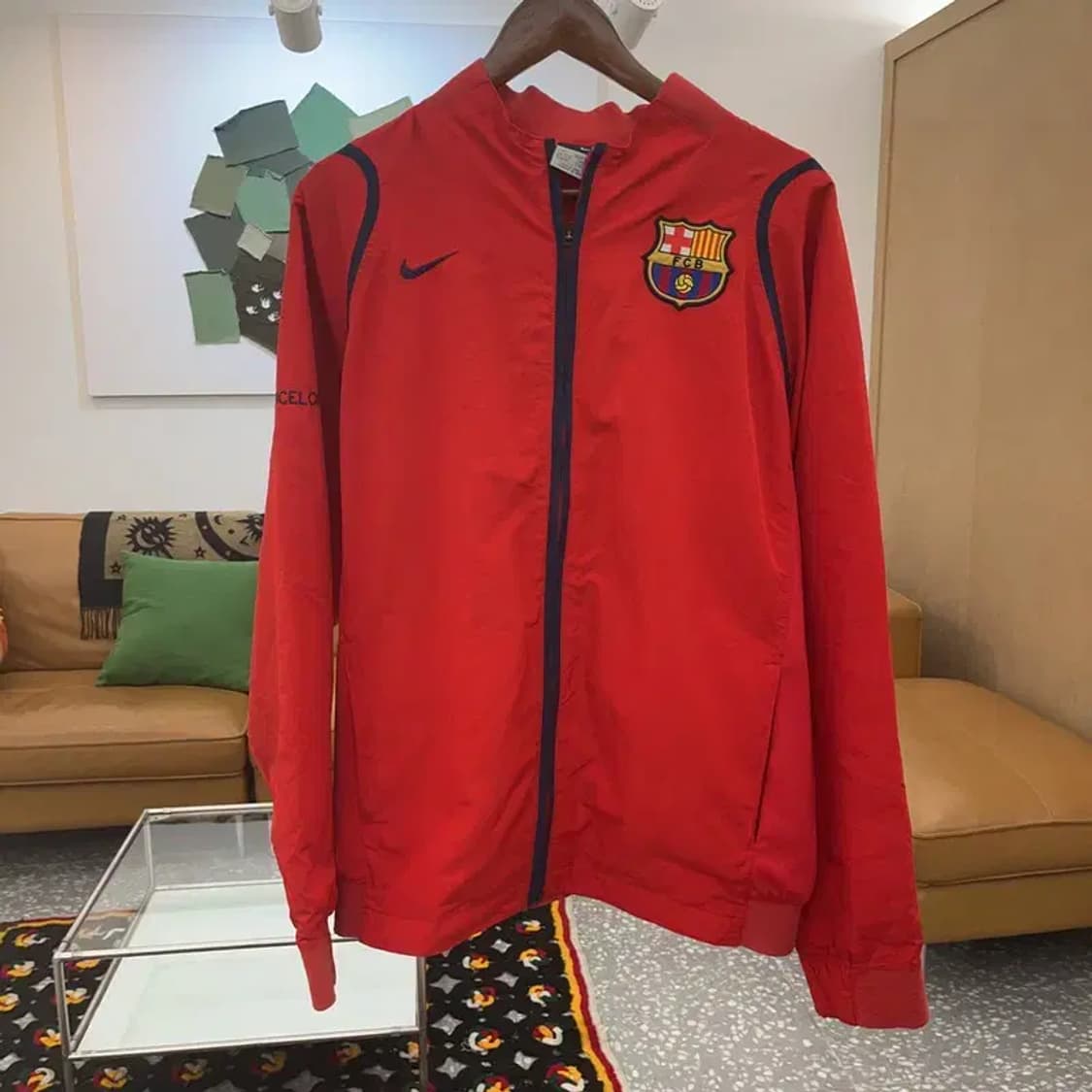 나이키 FC바르셀로나 축구 유니폼 바람막이 자켓 L C08444 상품이미지3