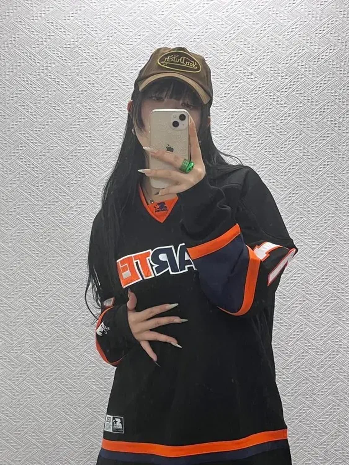 본 더치 캐주얼 Y2K 빅로고패치 브라운 볼캡 C08477 상품이미지2