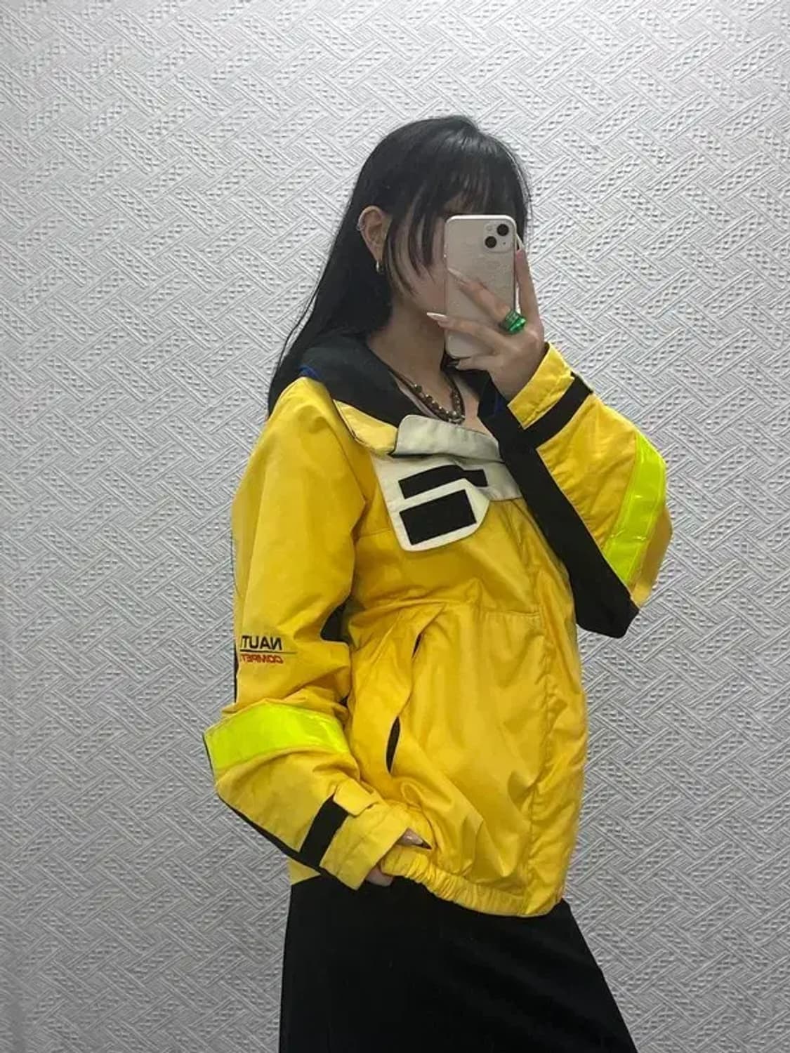 노티카 90's 올드스쿨 레트로 테크웨어 워크 바람막이 L C08448 상품이미지2