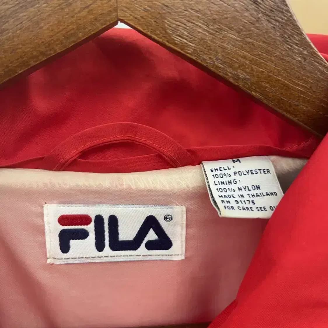 휠라 올드스쿨 스윙톱 레트로 키치로고 바람막이 M C08449 상품이미지5