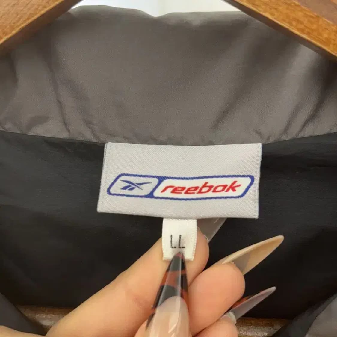 리복 올드스쿨 모던 캐주얼 스포티 바람막이 자켓 XL C08452 상품이미지5