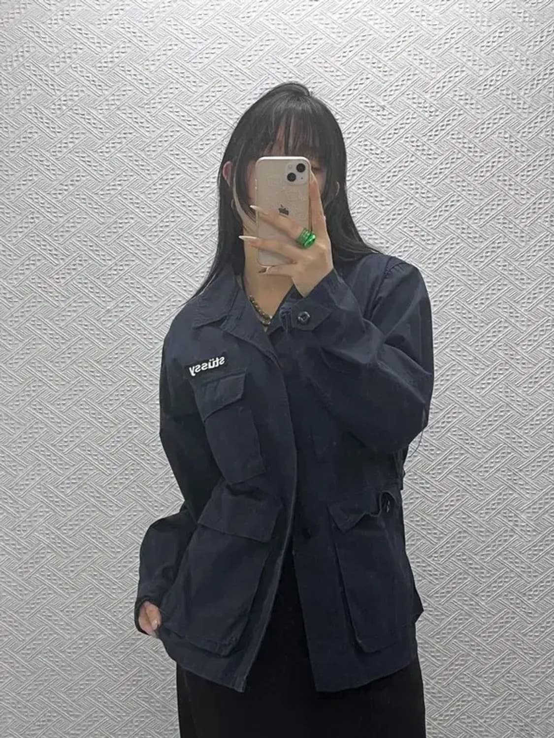 스투시 올드스쿨 멀티포켓 유틸리티 워크 자켓 S C08458 상품이미지1