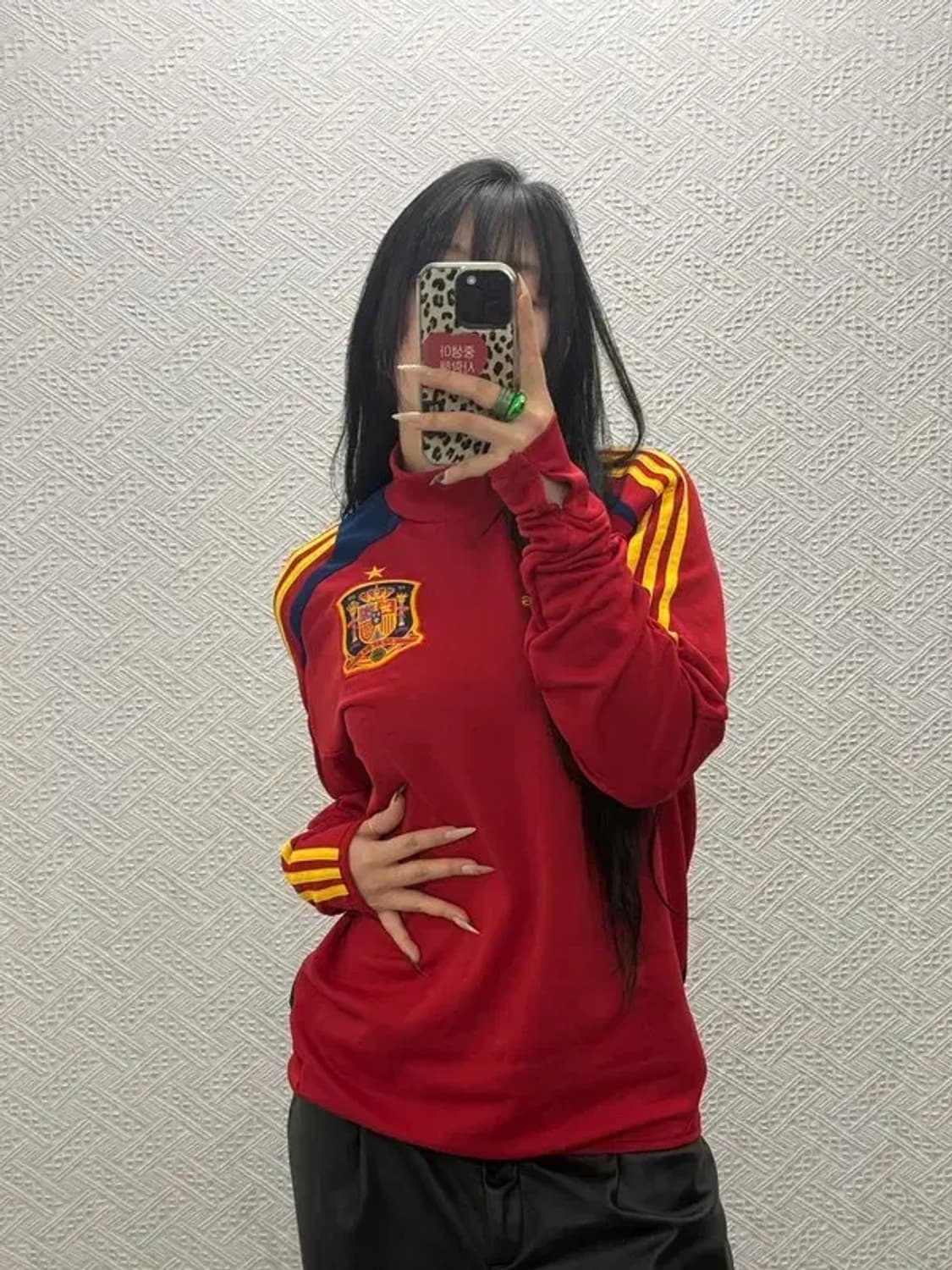 아디다스 스페인 12-13 유니폼 트랙탑 롱슬리브 95 C08481 상품이미지2