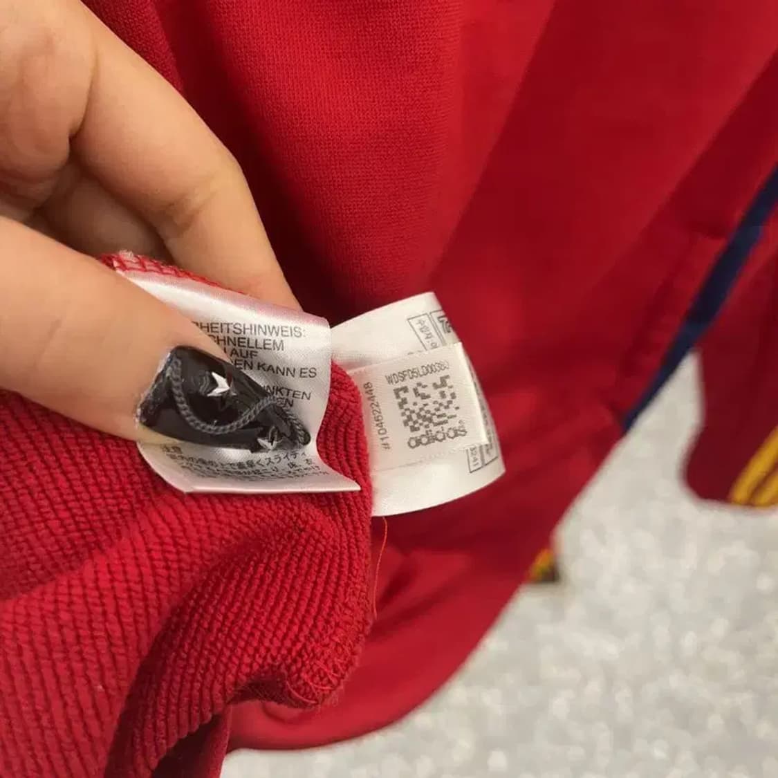 아디다스 스페인 12-13 유니폼 트랙탑 롱슬리브 95 C08481 상품이미지7