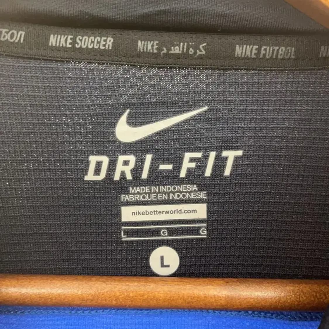나이키 드라이핏 대한민국 축구 국대 반집업 롱슬리브 L C08482 상품이미지5