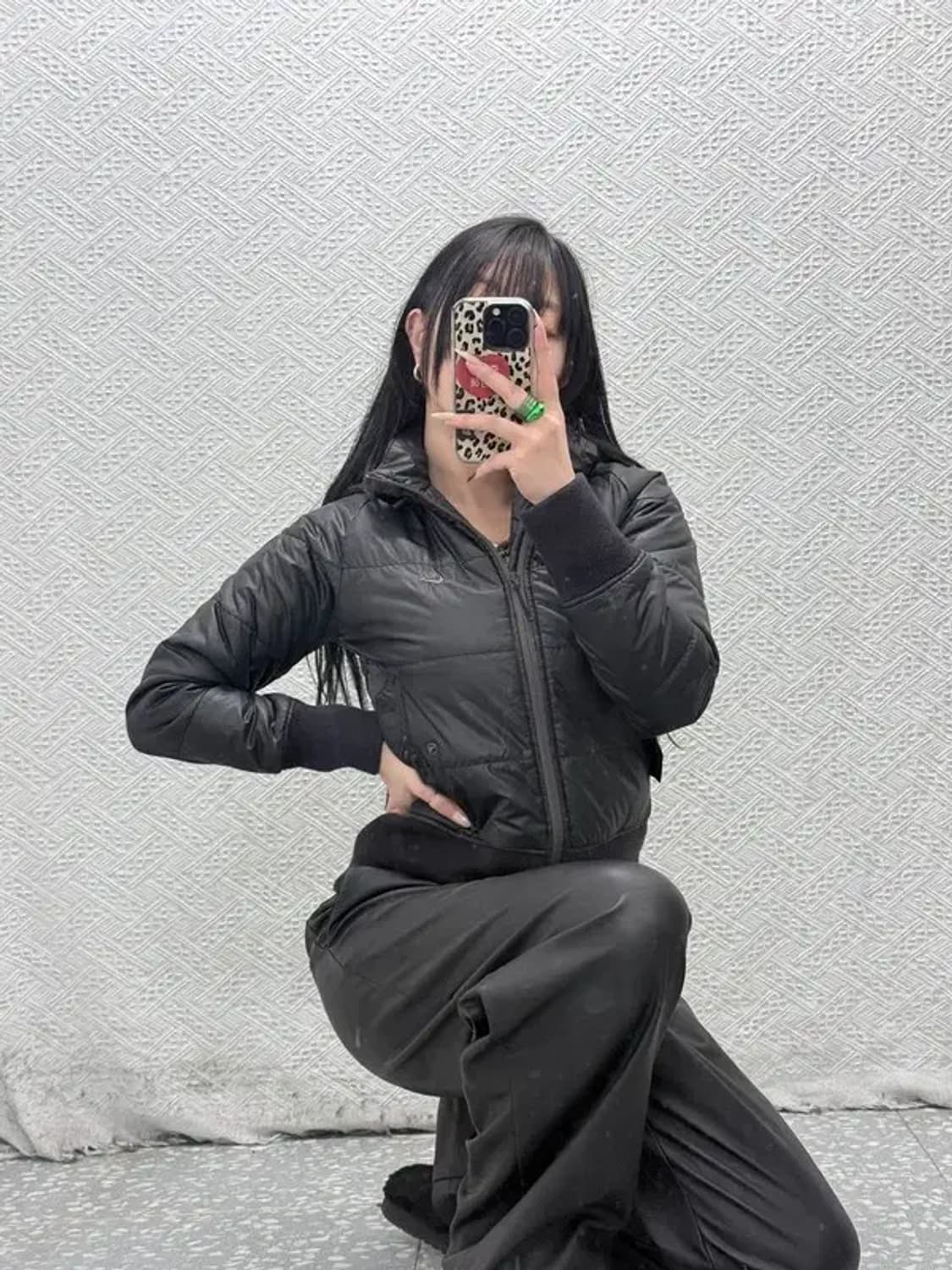 나이키 올드스쿨 모던락시크 슬림핏 숏 패딩 M C08496 상품이미지1