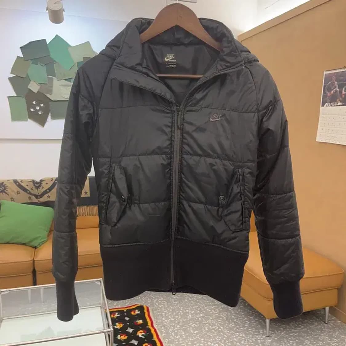 나이키 올드스쿨 모던락시크 슬림핏 숏 패딩 M C08496 상품이미지3