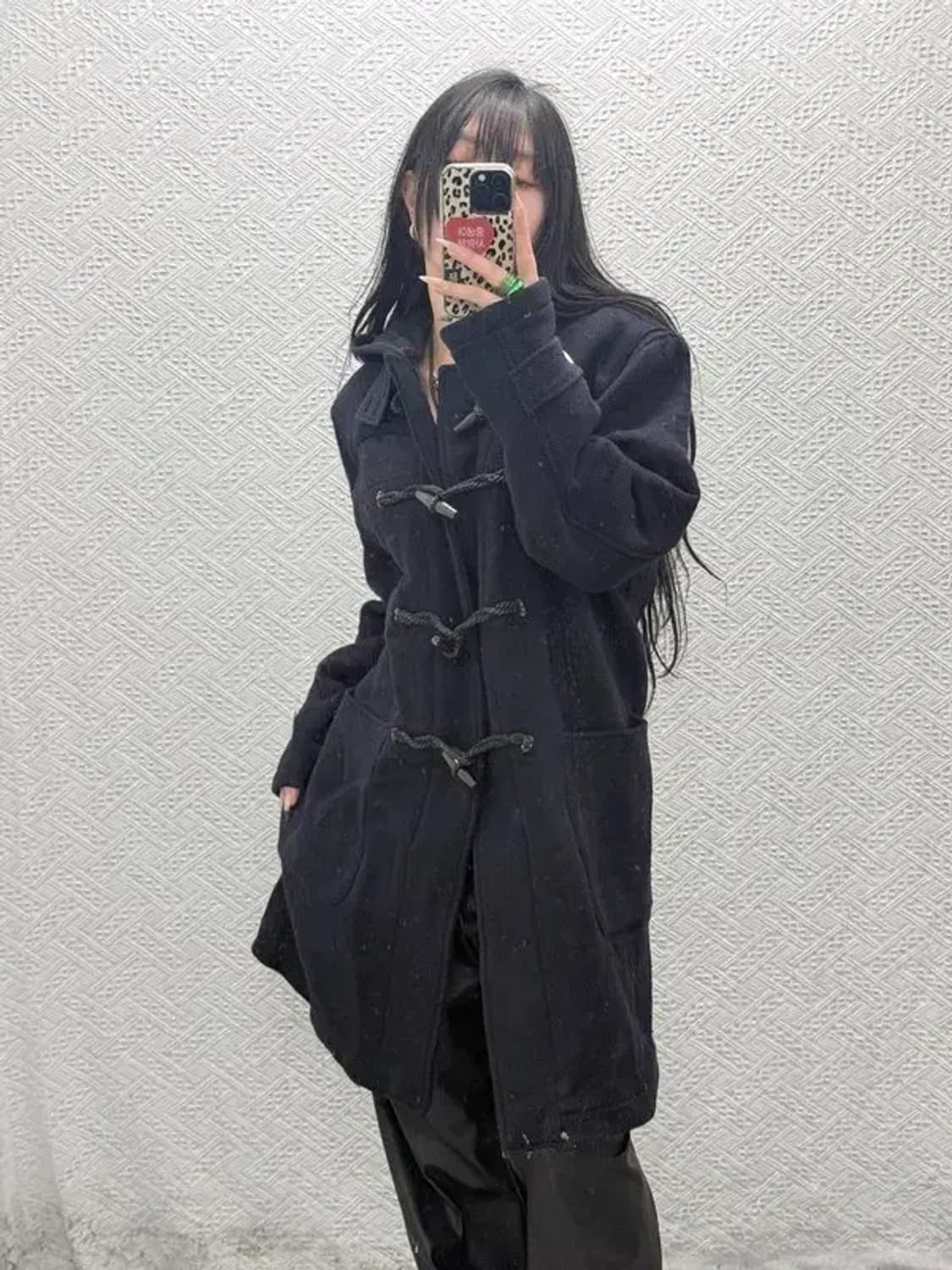 폴로 랄프로렌 폭닥 캐주얼 모직 더플 떡볶이 코트 M C08498 상품이미지1