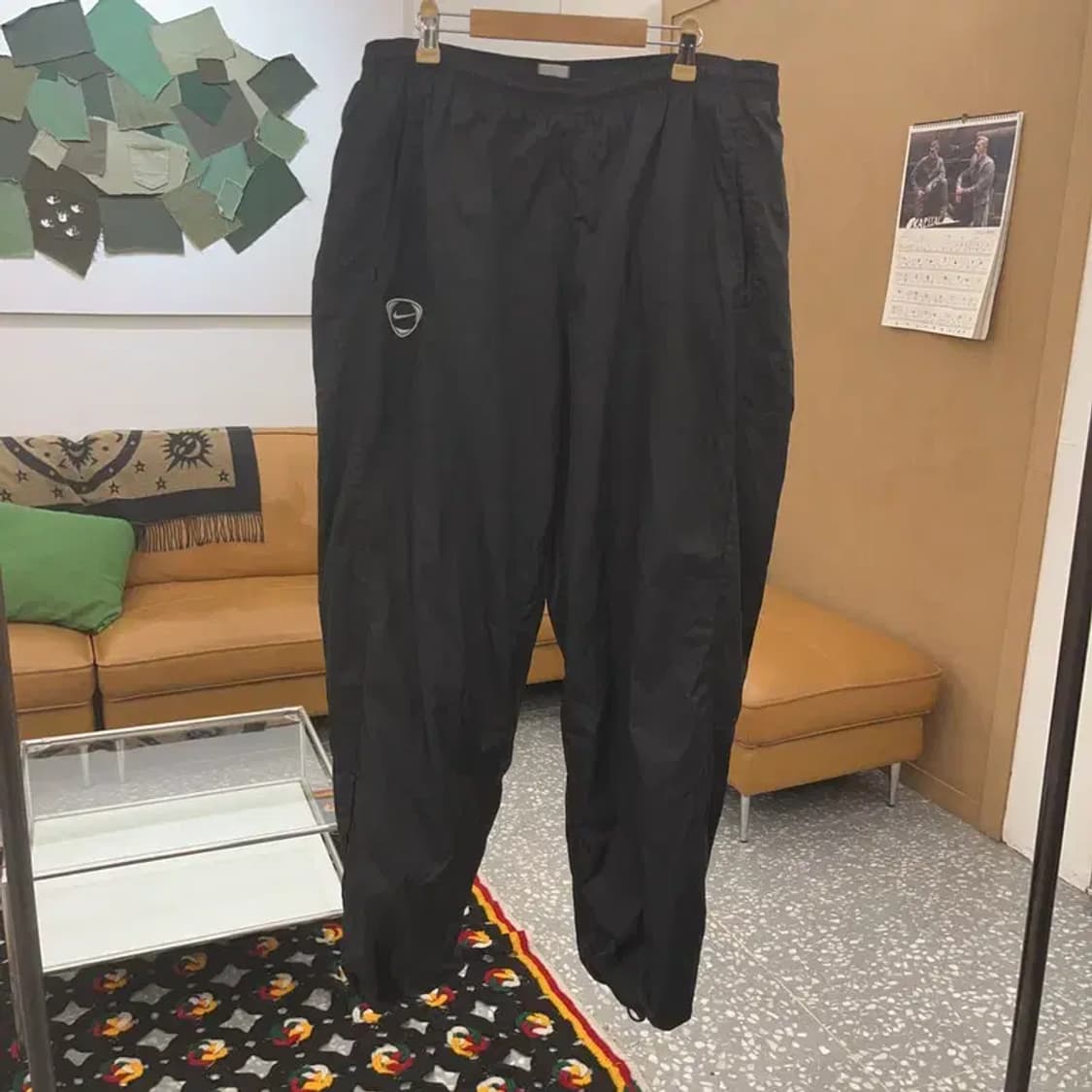 나이키 스포티 올드스쿨 바람막이 조거 트랙팬츠 XL C08504 상품이미지3