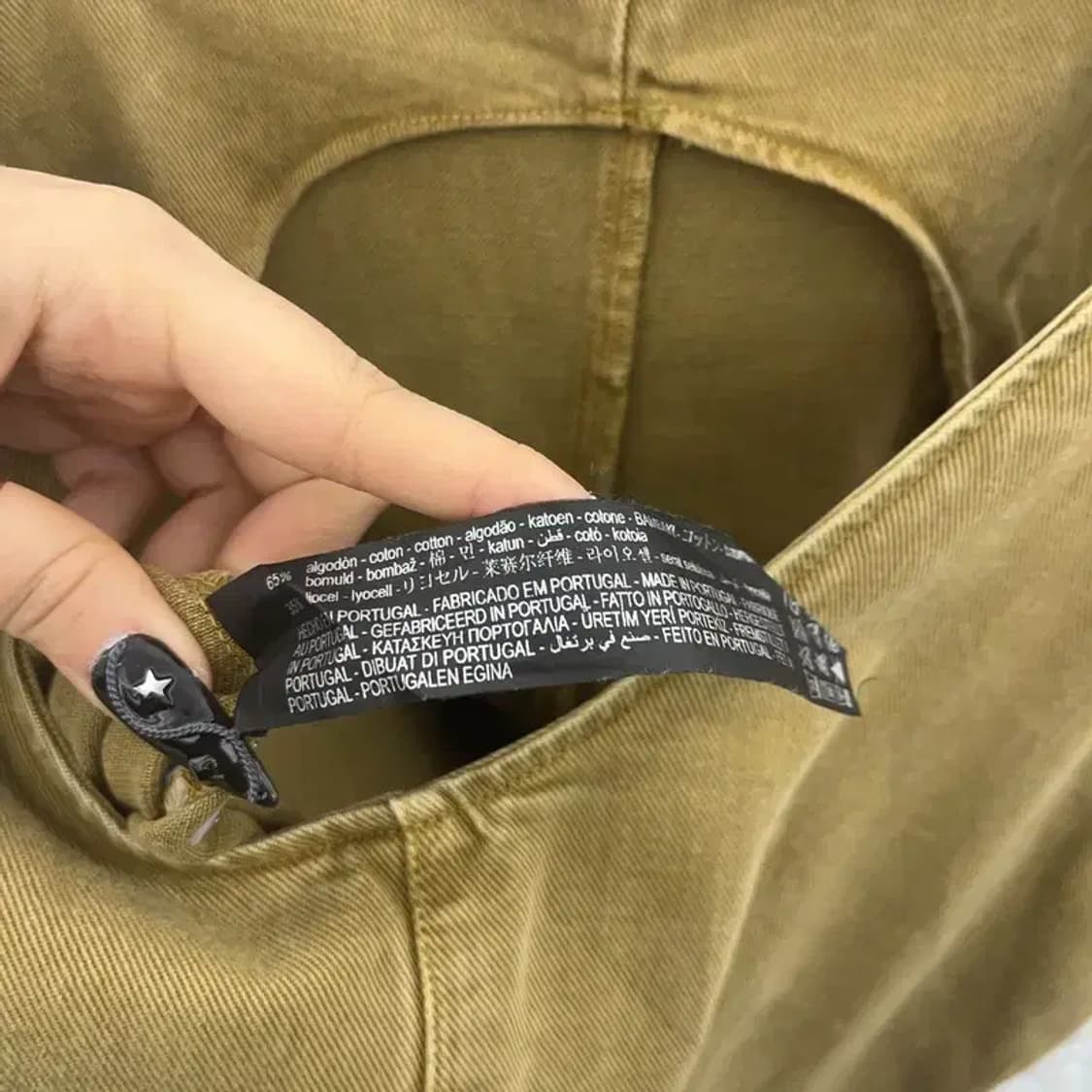 자라 ZARA 빈티지 캐주얼 컨트리 파머 포켓 멜빵바지 S C08479 상품이미지5