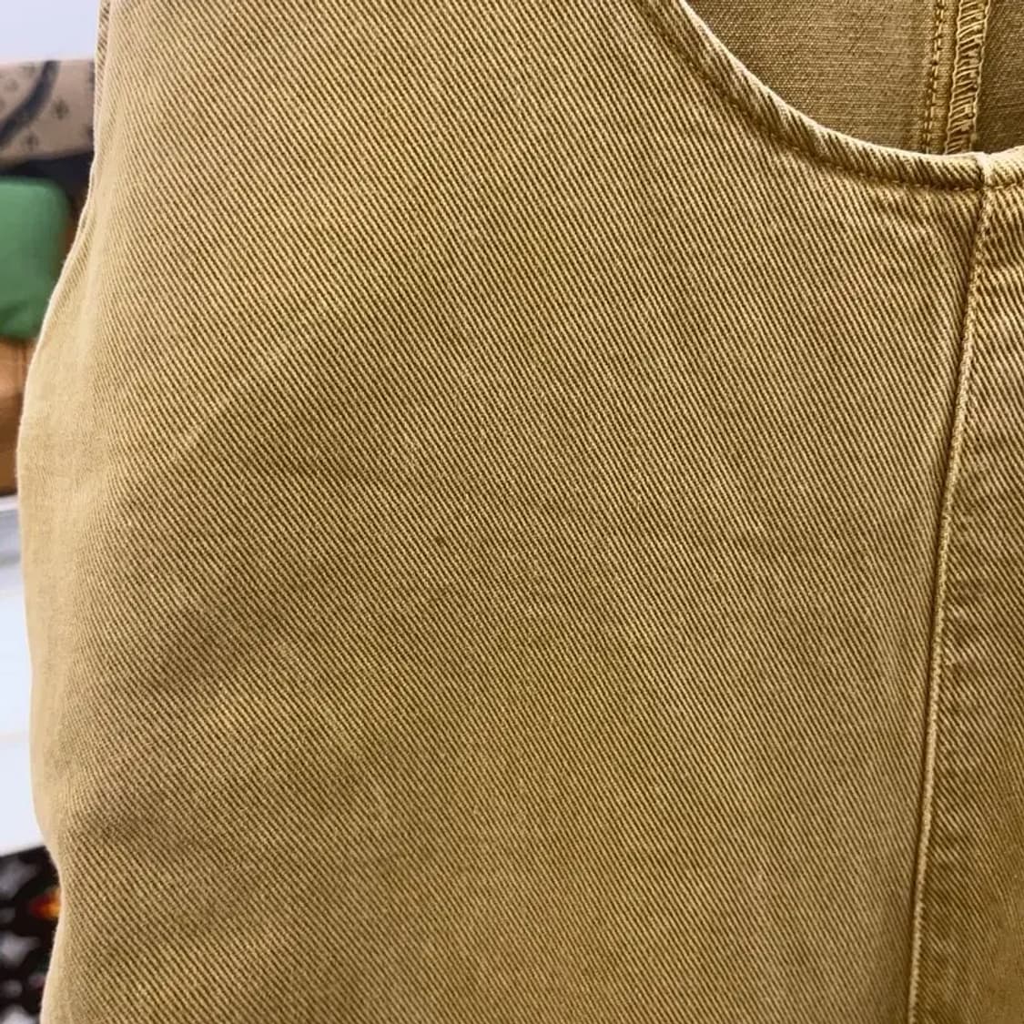 자라 ZARA 빈티지 캐주얼 컨트리 파머 포켓 멜빵바지 S C08479 상품이미지6