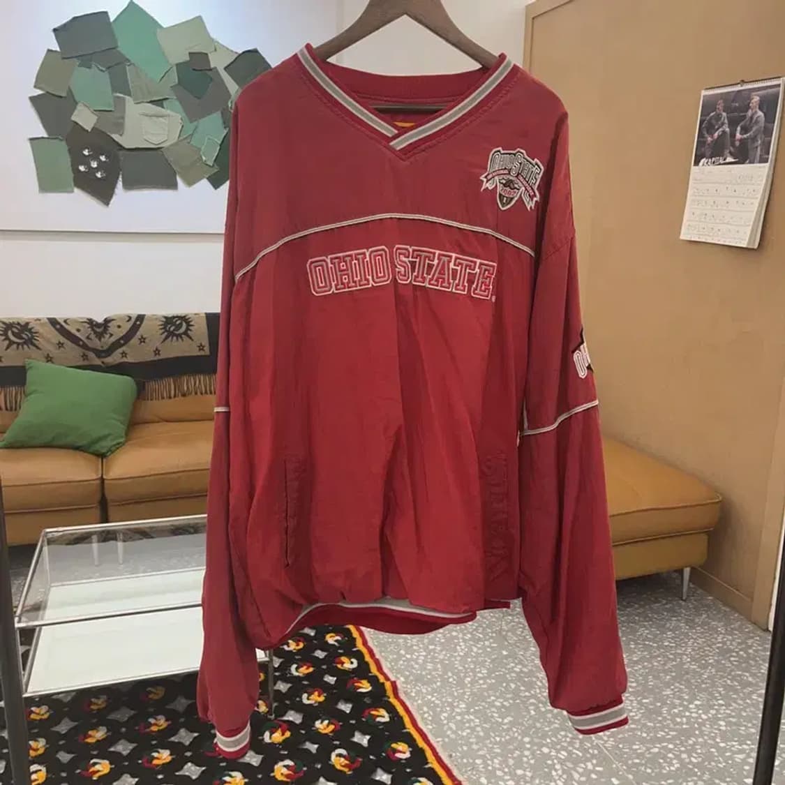 콜로세움 오하이오 주립대 스포티 웜업 바람막이 XXXL C08483 상품이미지3