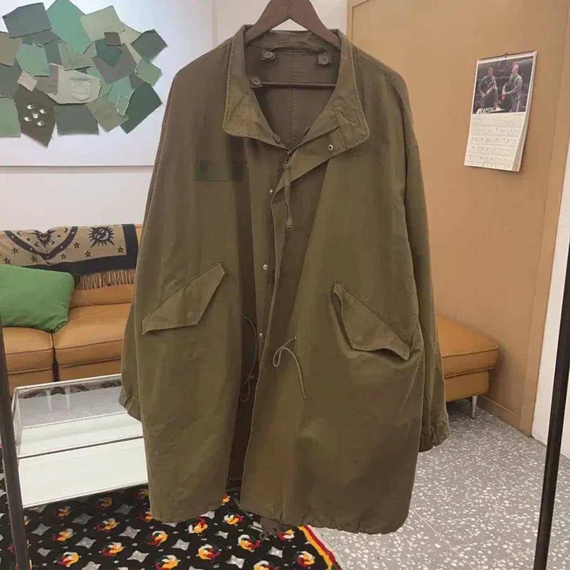 라퍼지스토어 빈티지 M65 피쉬테일 야상 자켓 110 C08493 상품이미지3