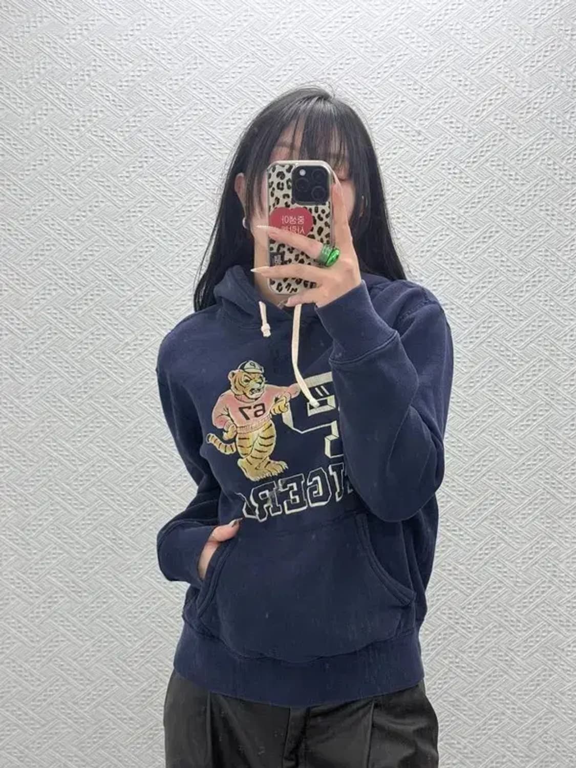 폴로 랄프로렌 신형 엠브로이드 타이거 기모 후드티 S C08499 상품이미지2