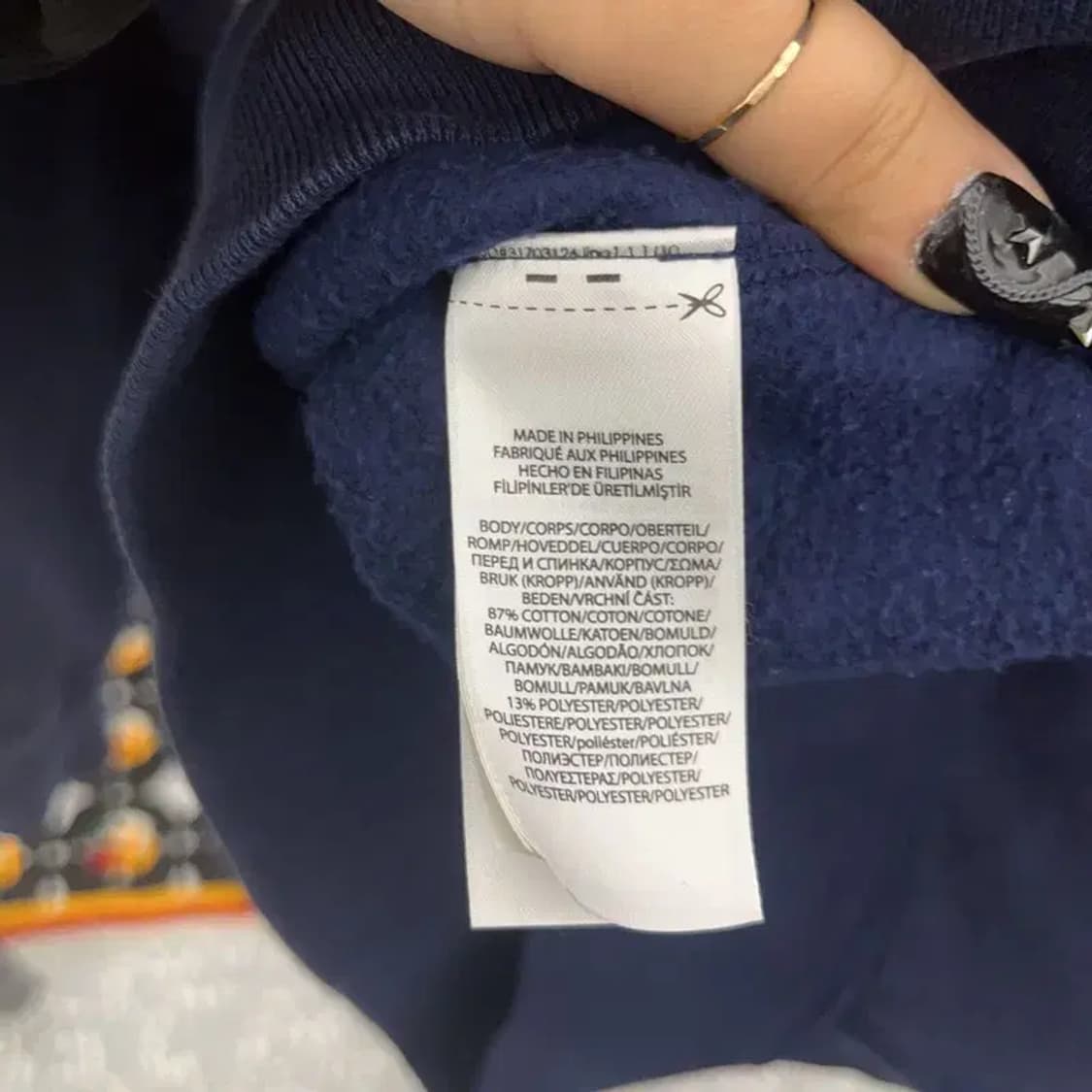 폴로 랄프로렌 신형 엠브로이드 타이거 기모 후드티 S C08499 상품이미지6