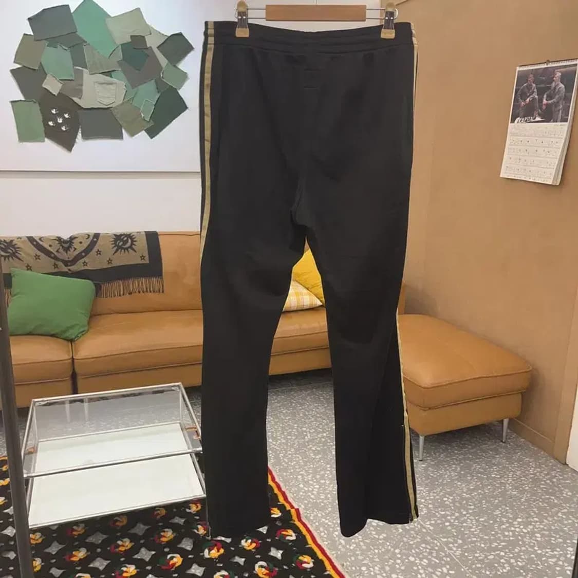 아디다스 흑탭 Y2K 유로파 대장핏 검골 트랙팬츠 95 C08505 상품이미지4