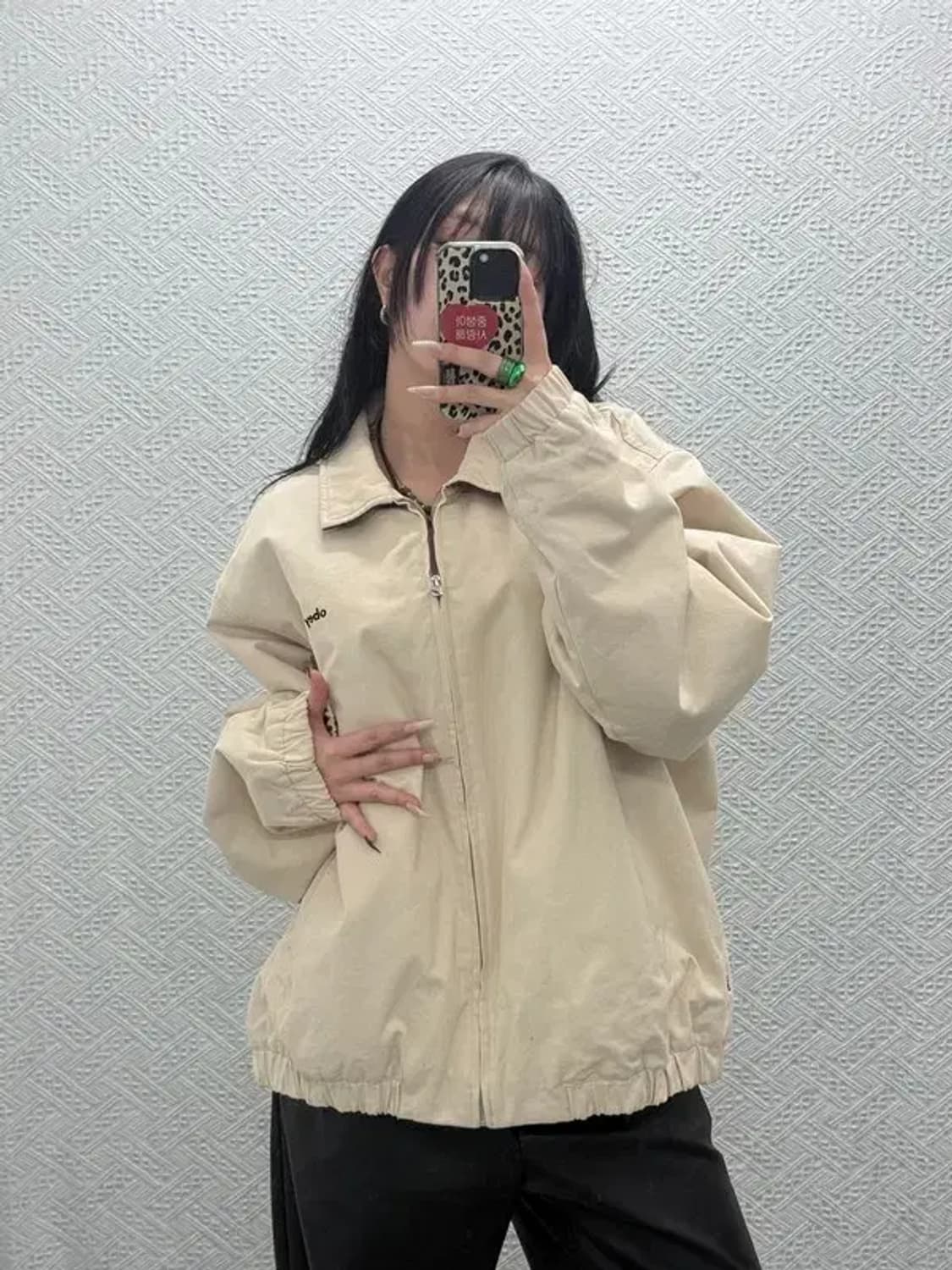 오베이 LEIMERT 키치 플라워 프린팅 자켓 XXL C08489 상품이미지2