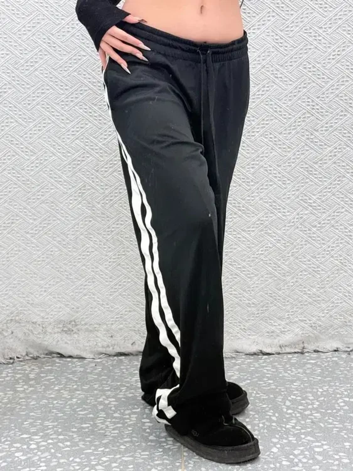 나이키 빈티지 사이드라인 져지 와이드 트랙팬츠 M C08507 상품이미지2