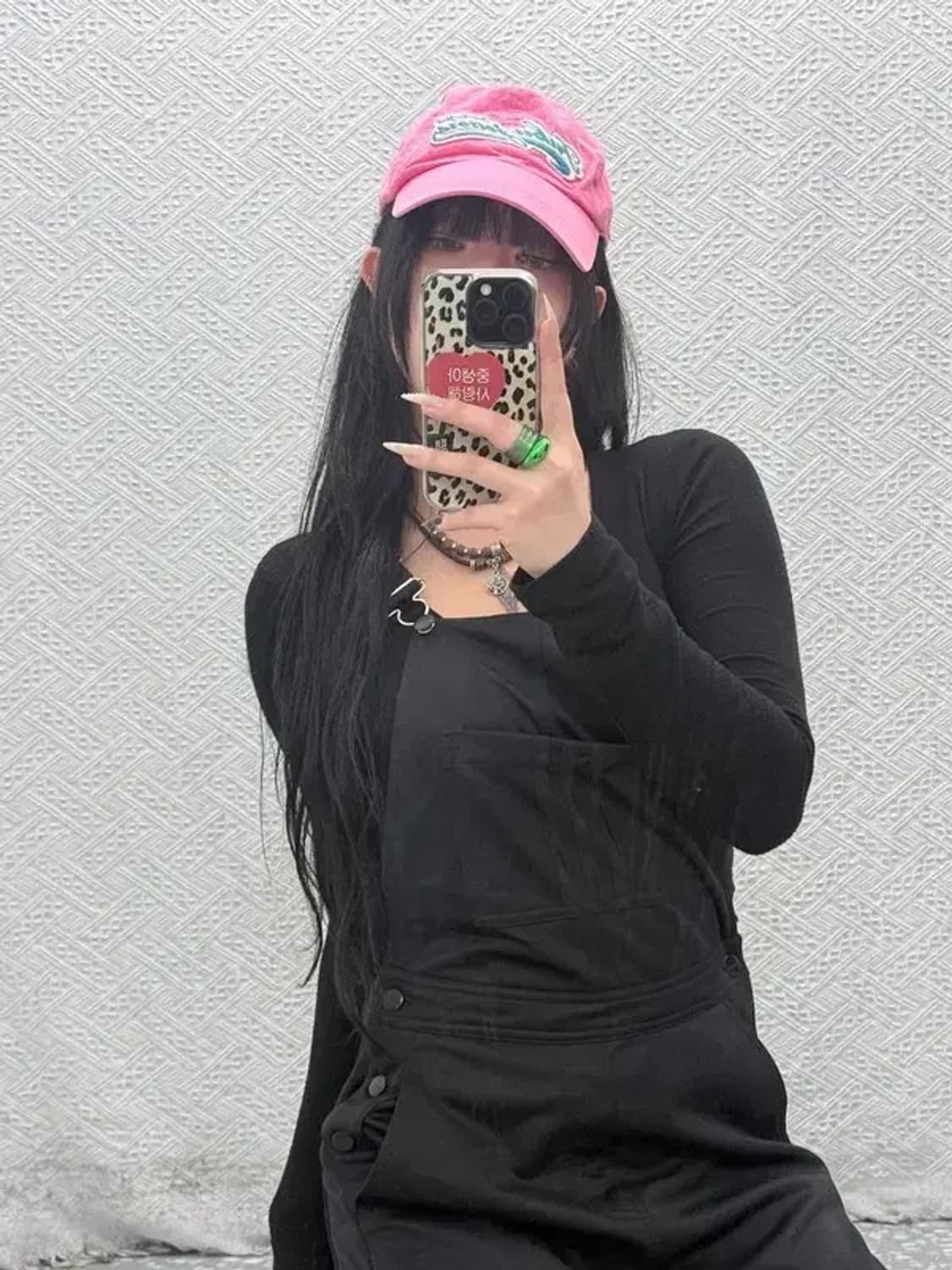 푸부 FUBU Y2K 대장급 00's 핫핑크 볼캡 C08512 상품이미지2