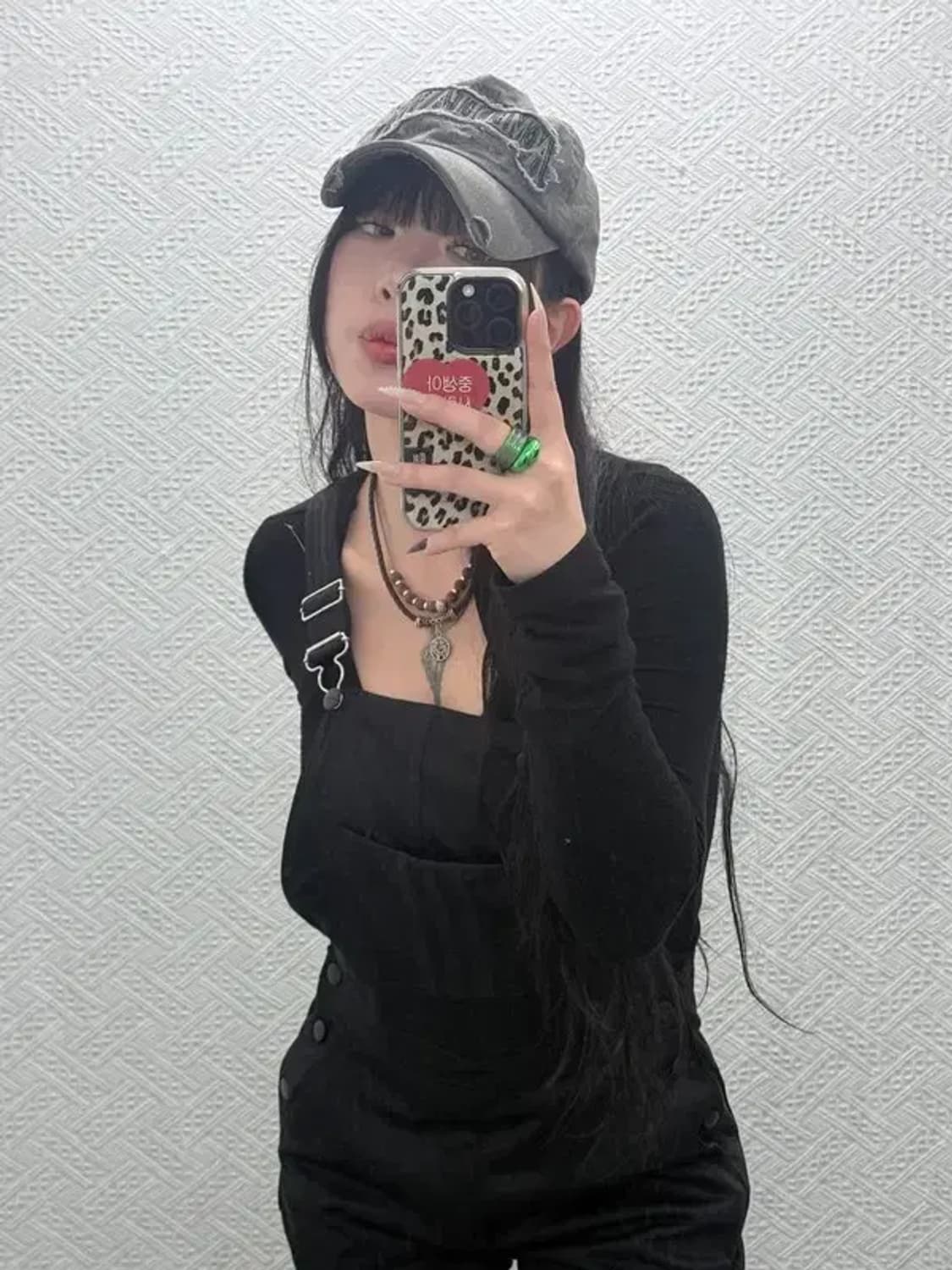 아크메드라비 디스트로이드 고딕 그런지 로고패치 볼캡 C08513 상품이미지1