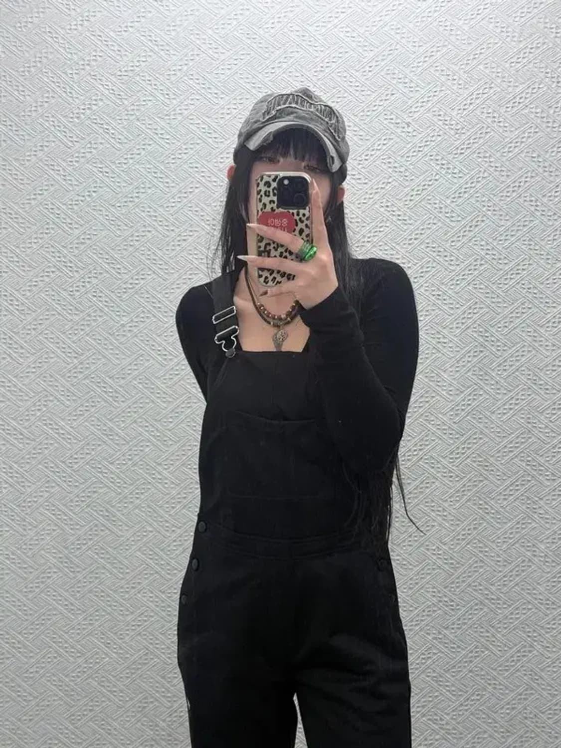 아크메드라비 디스트로이드 고딕 그런지 로고패치 볼캡 C08513 상품이미지2