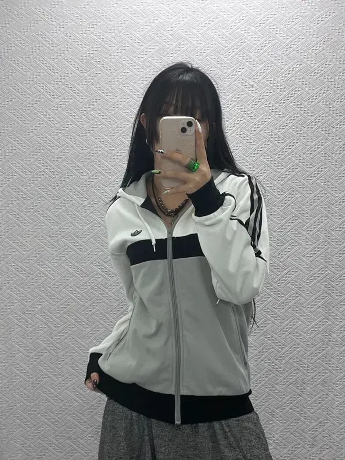 아디다스 대장급 희귀 파이어버드 오레오 져지 집업 95 C08521 상품이미지1