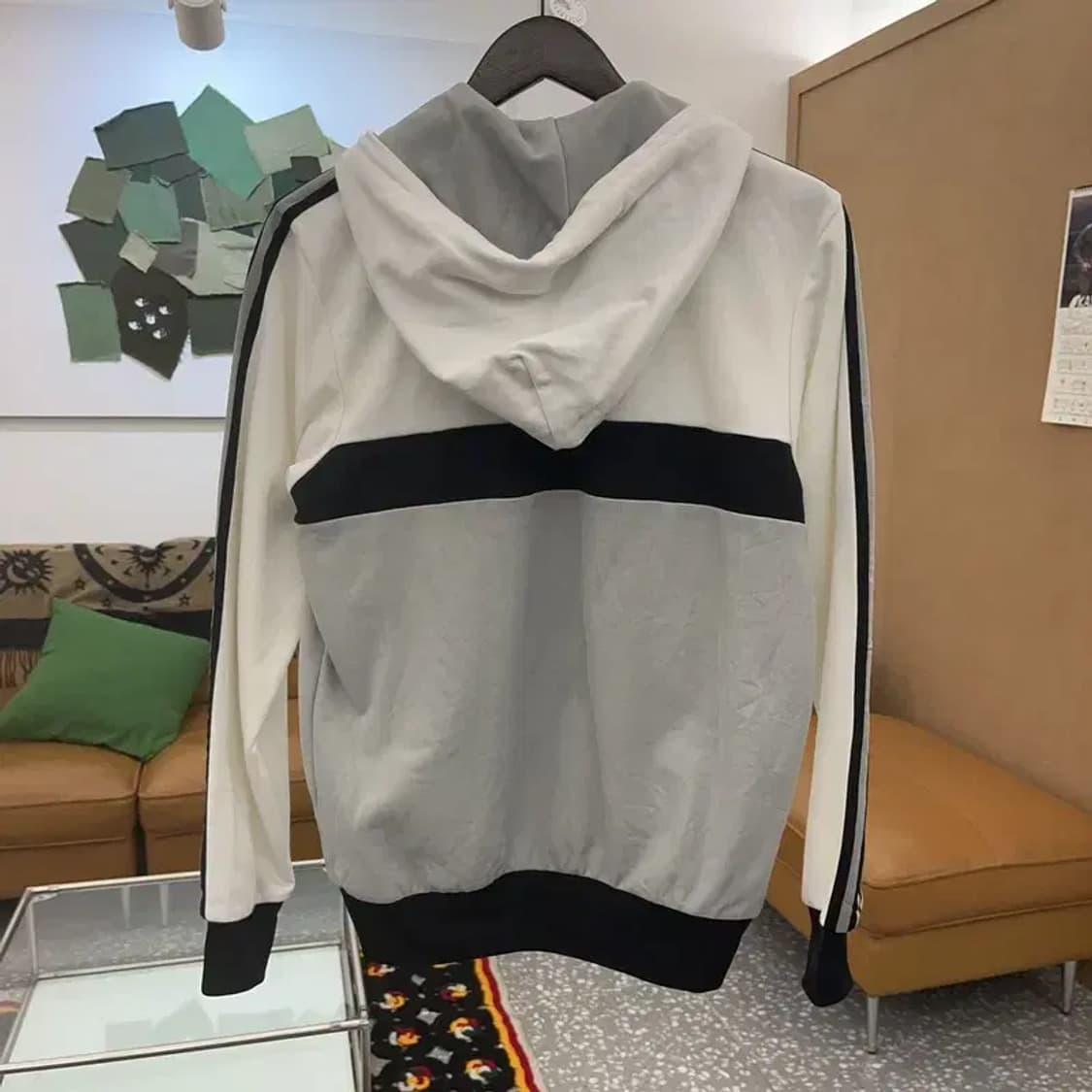 아디다스 대장급 희귀 파이어버드 오레오 져지 집업 95 C08521 상품이미지4