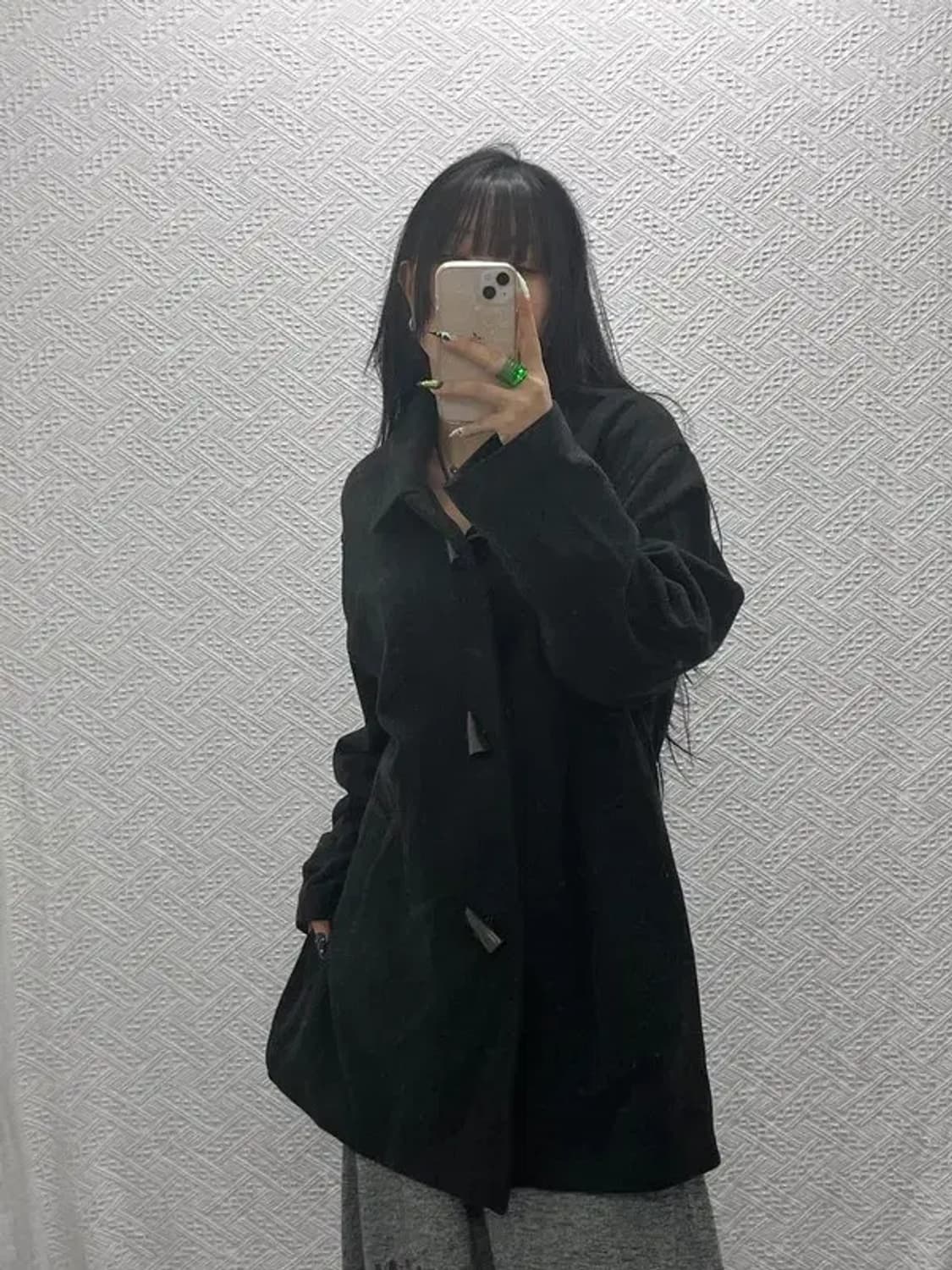 폴로 랄프로렌 빈티지 캐주얼 시크 울 떡볶이 더플코트 100 C08524 상품이미지1