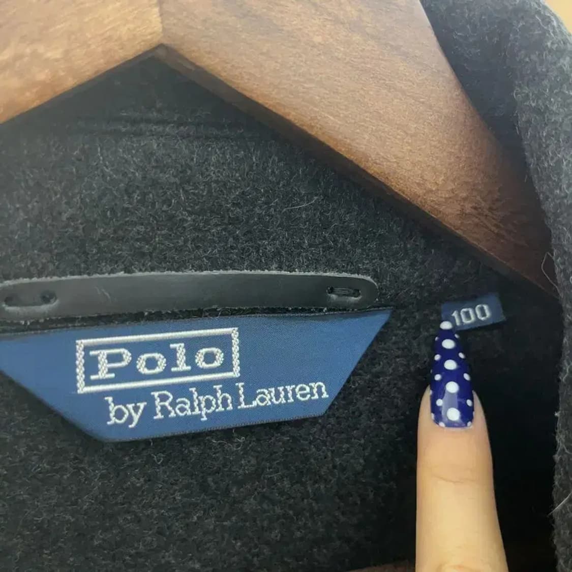 폴로 랄프로렌 빈티지 캐주얼 시크 울 떡볶이 더플코트 100 C08524 상품이미지5