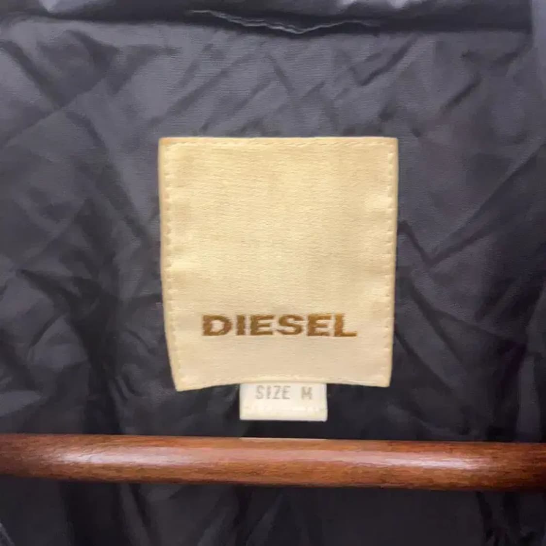 디젤 빈티지 모던락시크 덕다운 경량 패딩 M C08532 상품이미지5